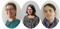 La nouvelle équipe d'animation GF Agroforesterie : Aude Alaphilippe, Marie Gosme et Sandra Novak